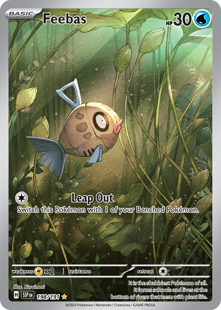 Feebas - Surging Sparks - 198