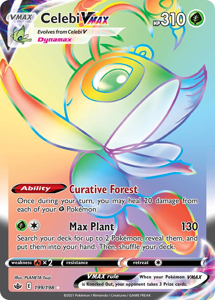 Celebi VMAX - Chilling Reign - 199