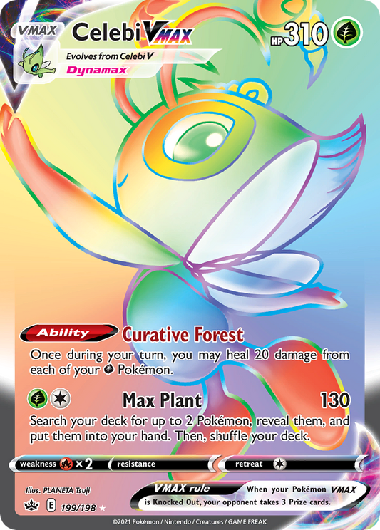 Celebi VMAX - Chilling Reign - 199