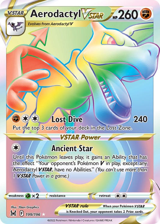 Aerodactyl VSTAR - Lost Origin - 199