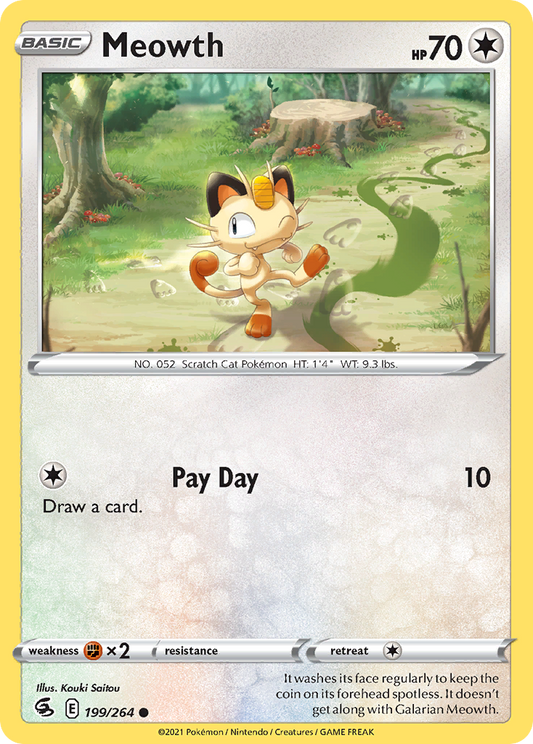 Meowth - Fusion Strike - 199