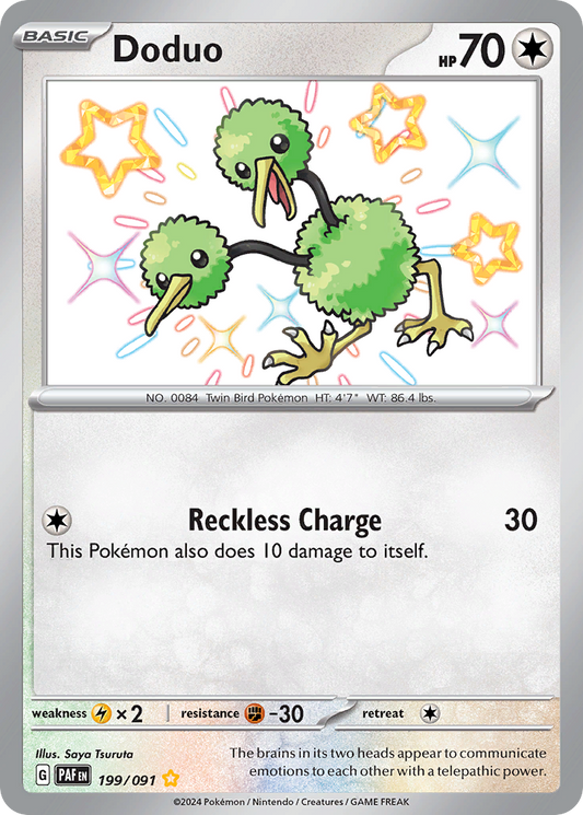 Doduo - Paldean Fates - 199