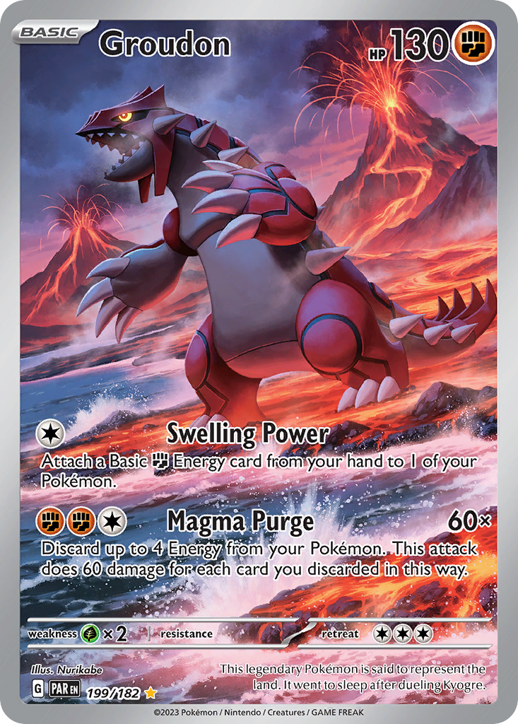 Groudon - Paradox Rift - 199