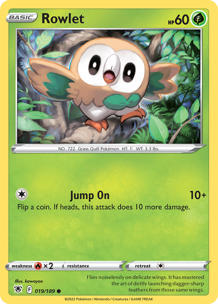 Rowlet - Astral Radiance - 019