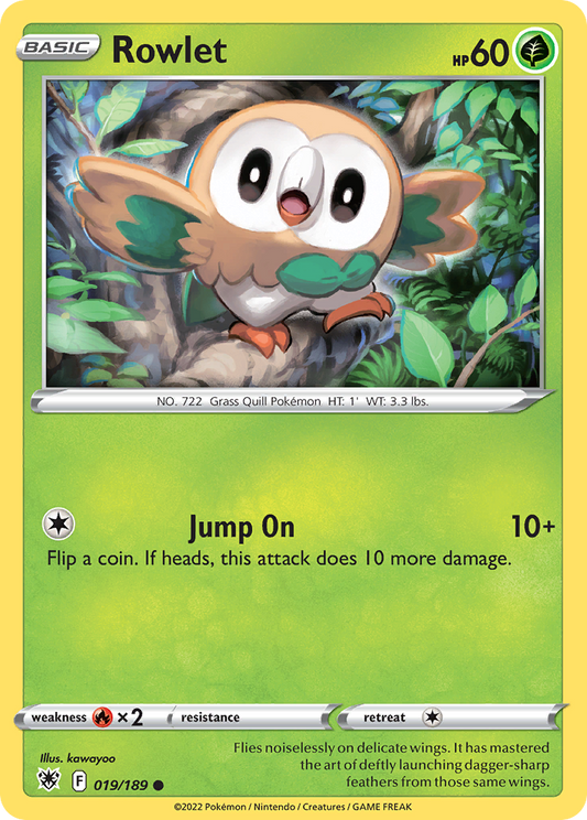 Rowlet - Astral Radiance - 019