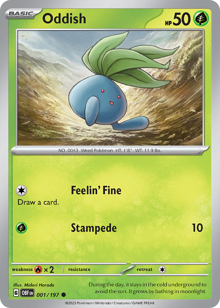 Oddish - Obsidian Flames - 001