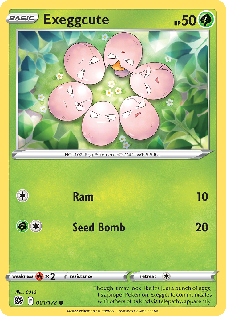 Exeggcute - Brilliant Stars - 001