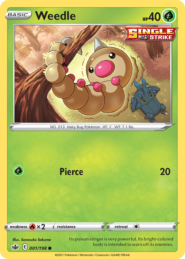 Weedle - Chilling Reign - 001