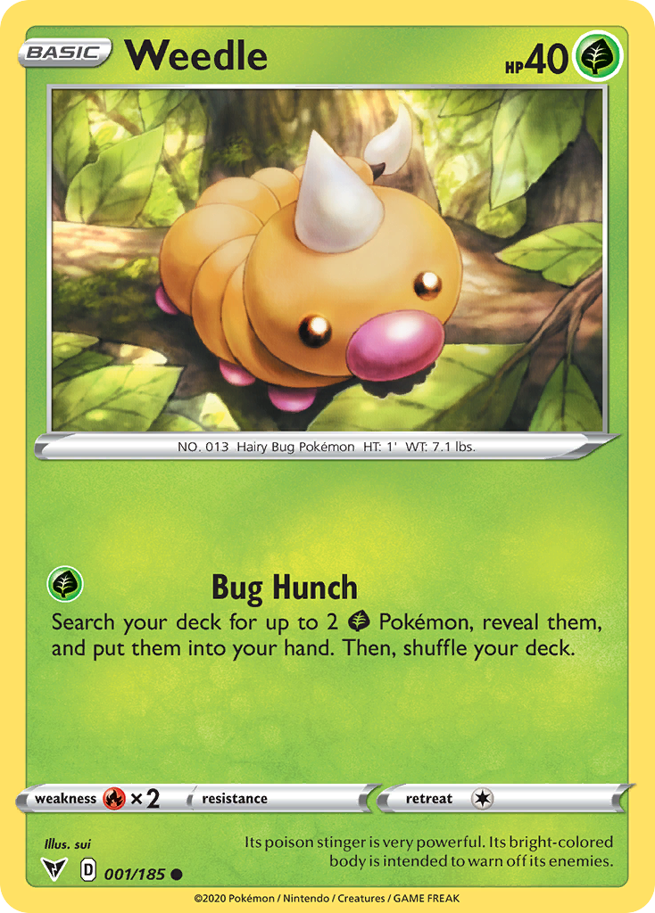 Weedle - Vivid Voltage - 001