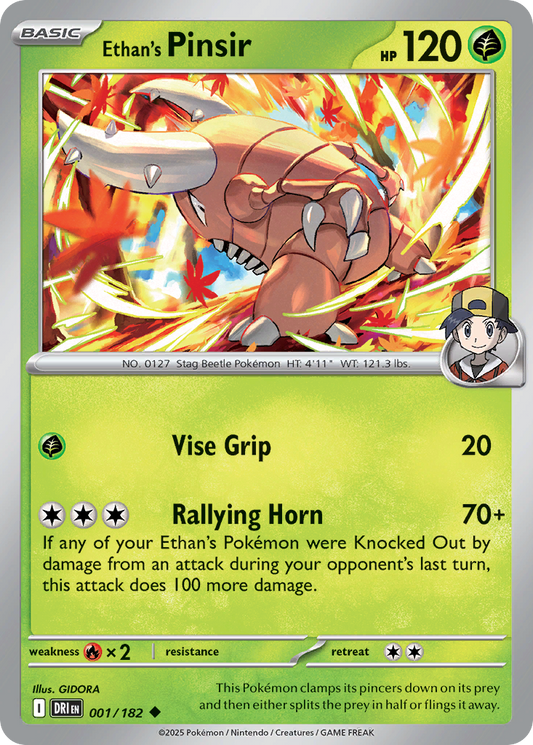 Ethan's Pinsir - Destined Rivals - 001