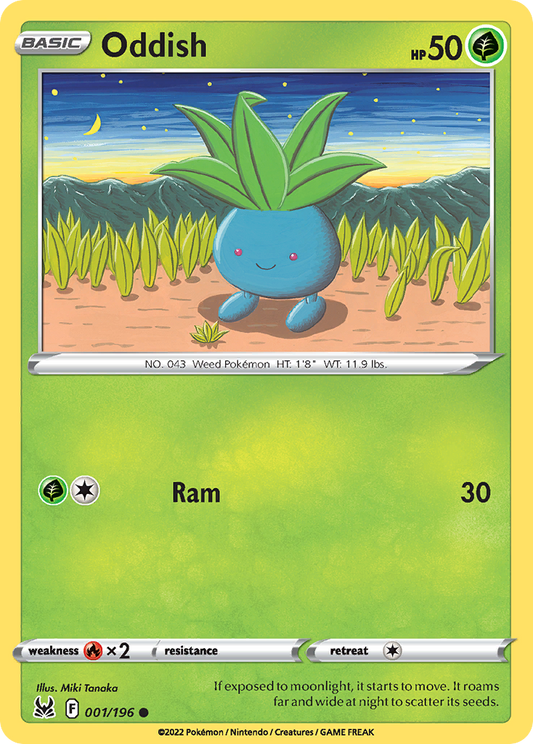 Oddish - Lost Origin - 001