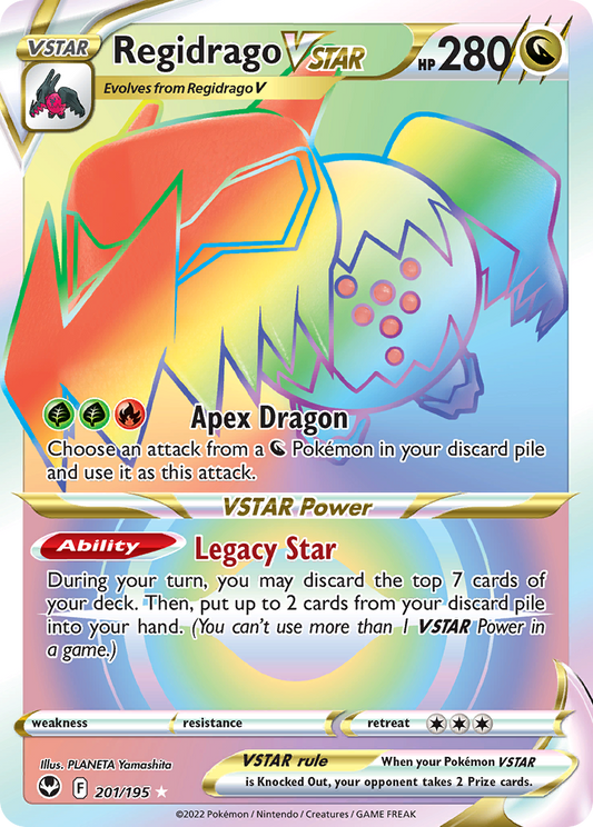 Regidrago VSTAR - Silver Tempest - 201