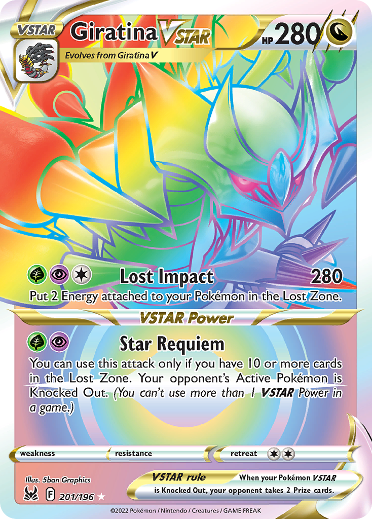Giratina VSTAR - Lost Origin - 201