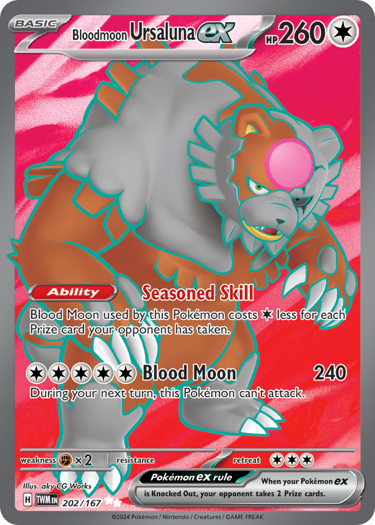 Bloodmoon Ursaluna ex - Twilight Masquerade - 202
