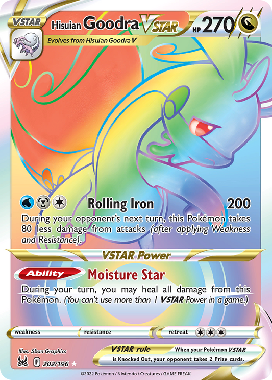 Hisuian Goodra VSTAR - Lost Origin - 202