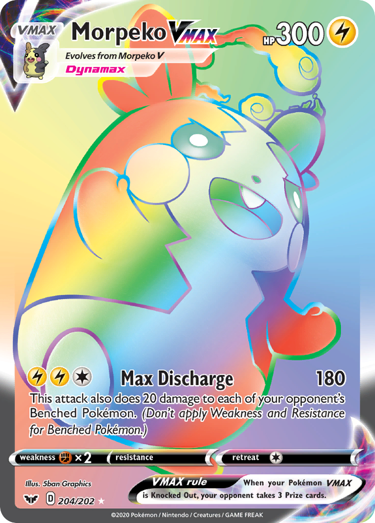 Morpeko VMAX - Sword & Shield - 204