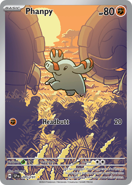 Phanpy - Surging Sparks - 205