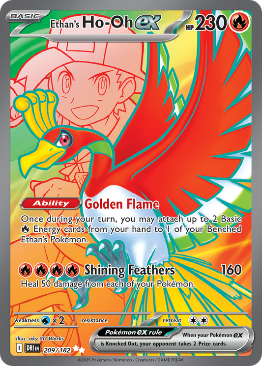 Ethan's Ho-Oh ex - Destined Rivals - 209
