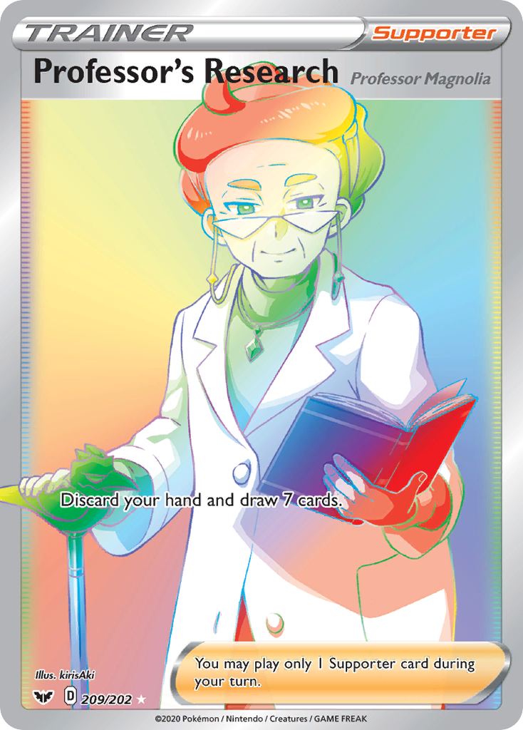 Professor's Research (Professor Magnolia) - Sword & Shield - 209
