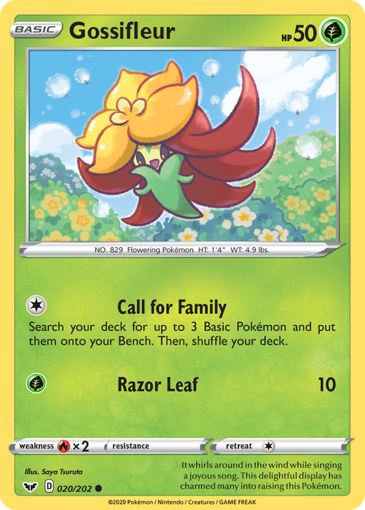 Gossifleur - Sword & Shield - 020