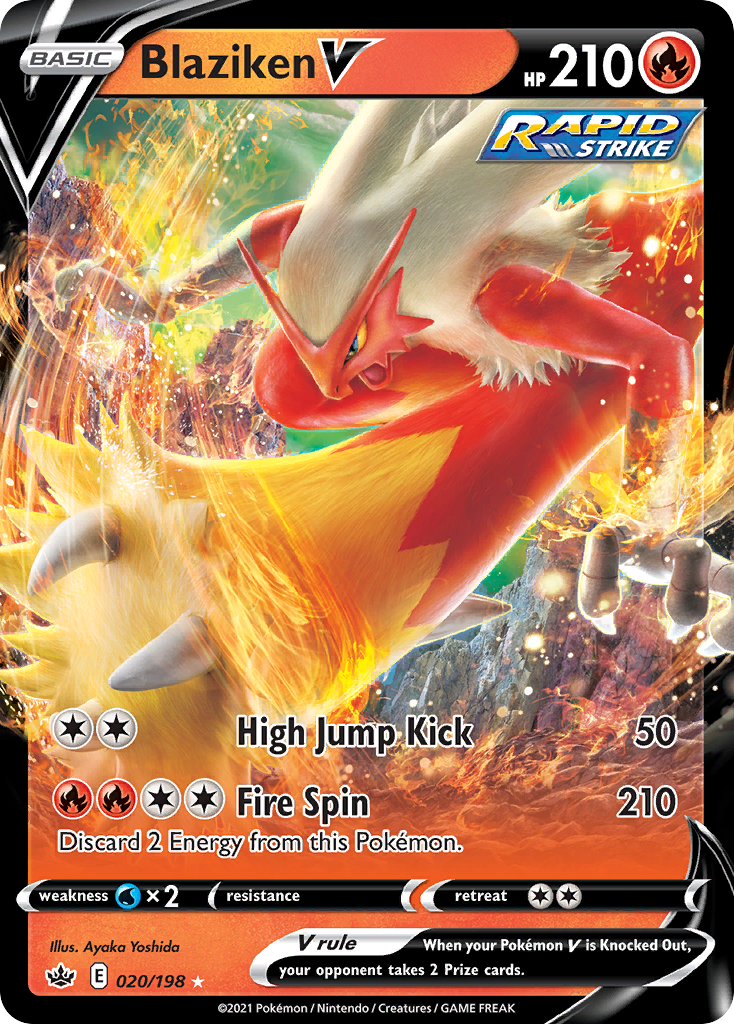 Blaziken V - Chilling Reign - 020