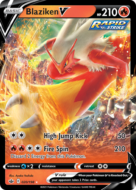 Blaziken V - Chilling Reign - 020
