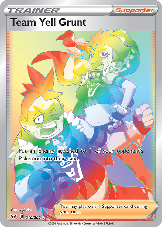 Team Yell Grunt - Sword & Shield - 210