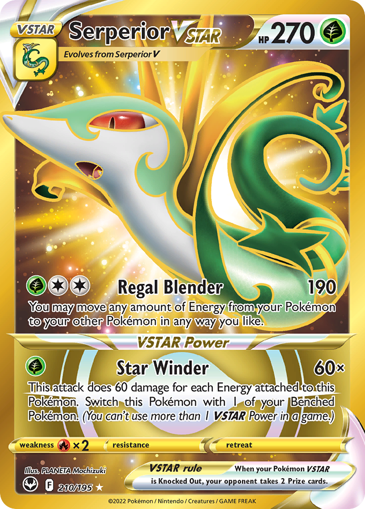 Serperior VSTAR - Silver Tempest - 210