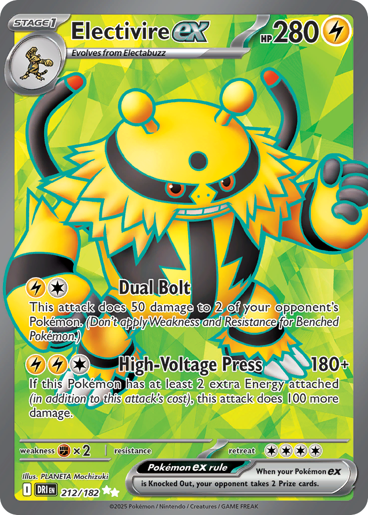 Electivire ex - Destined Rivals - 212