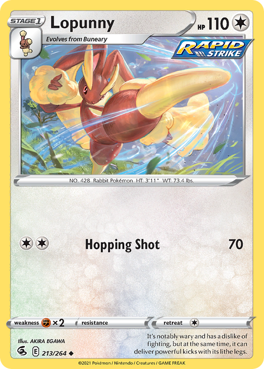Lopunny - Fusion Strike - 213