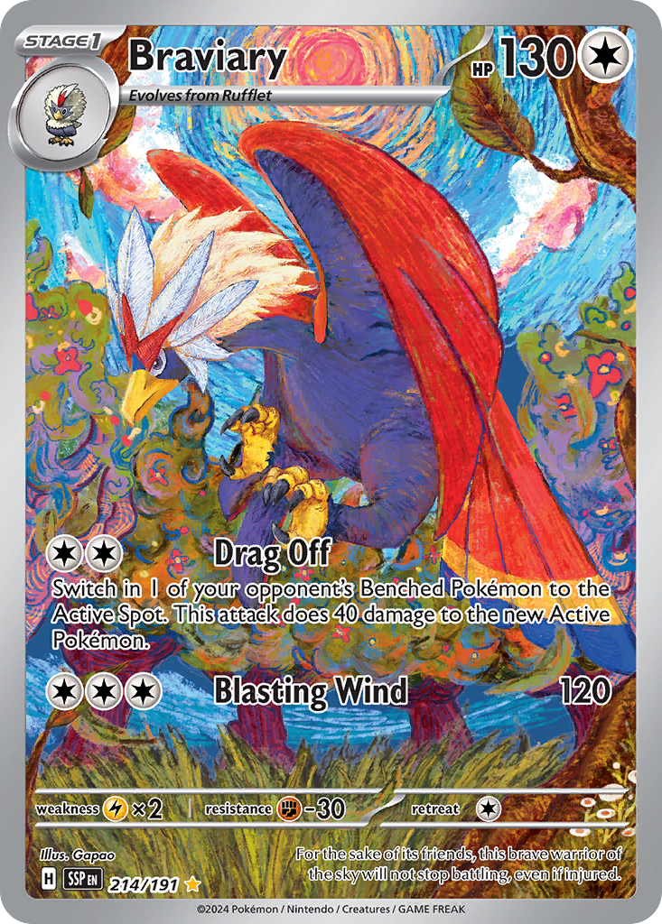 Braviary - Surging Sparks - 214