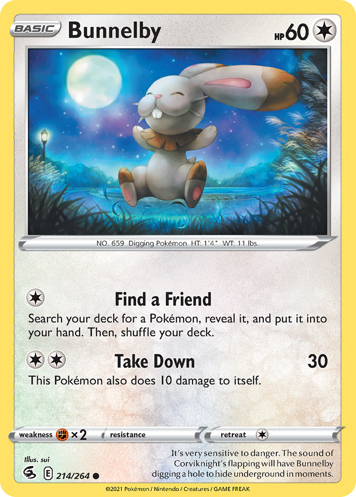 Bunnelby - Fusion Strike - 214