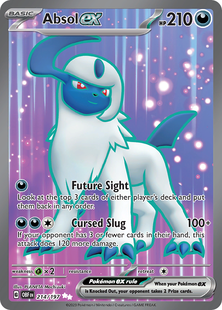 Absol ex - Obsidian Flames - 214