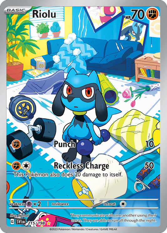 Riolu - Scarlet & Violet - 215