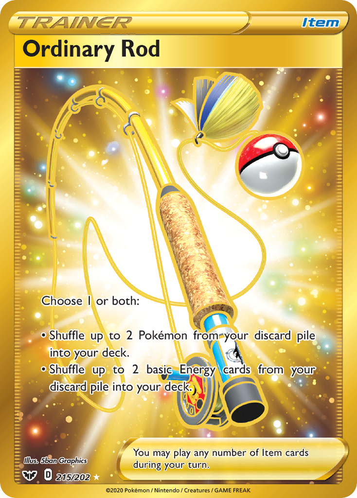 Ordinary Rod - Sword & Shield - 215