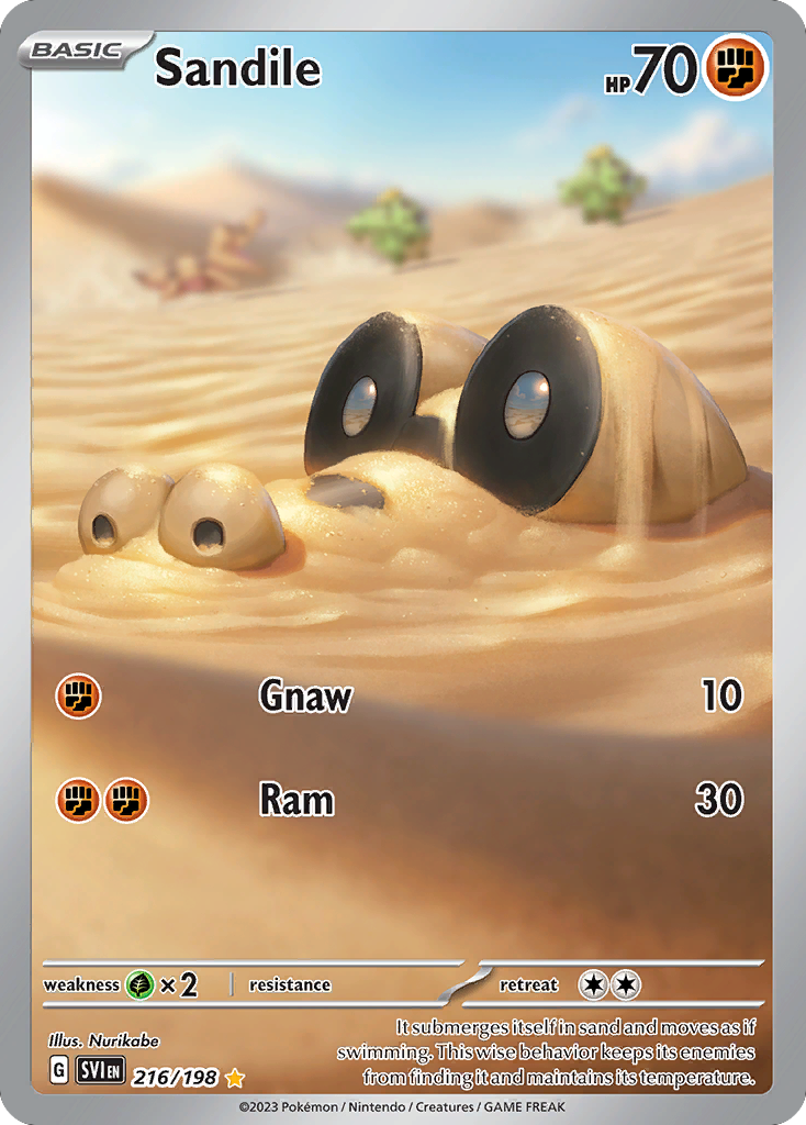 Sandile - Scarlet & Violet - 216
