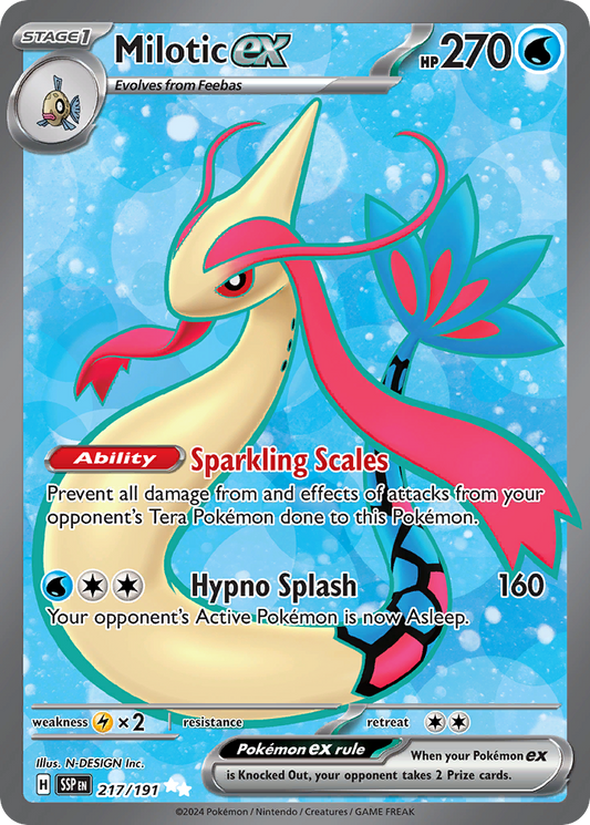 Milotic ex - Surging Sparks - 217