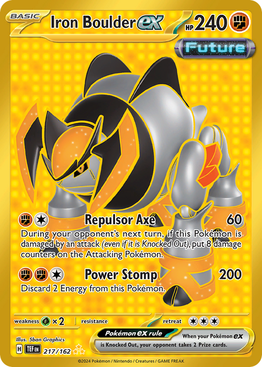 Iron Boulder ex - Temporal Forces - 217