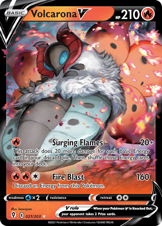 Volcarona V - Evolving Skies - 021