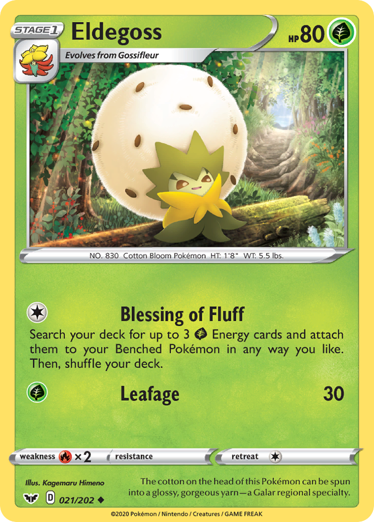 Eldegoss - Sword & Shield - 021