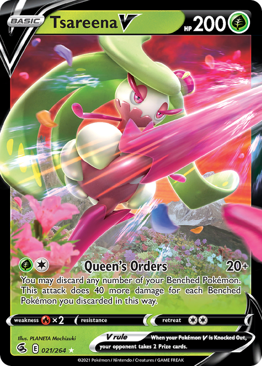 Tsareena V - Fusion Strike - 021