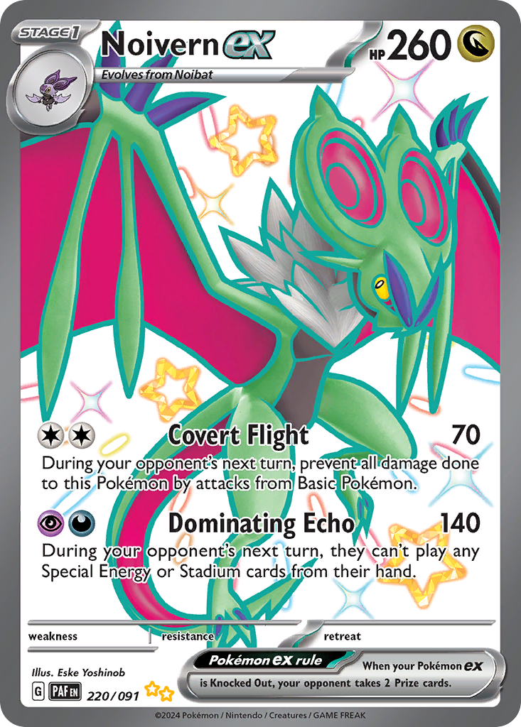 Noivern ex - Paldean Fates - 220