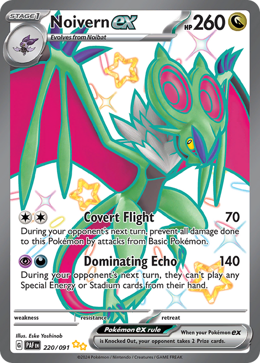 Noivern ex - Paldean Fates - 220