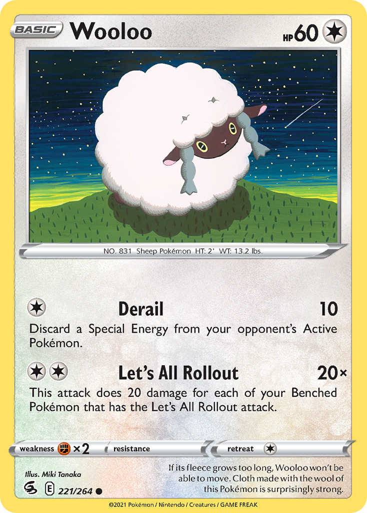 Wooloo - Fusion Strike - 221