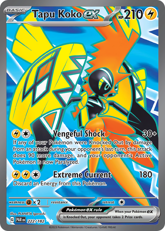 Tapu Koko ex - Paradox Rift - 222