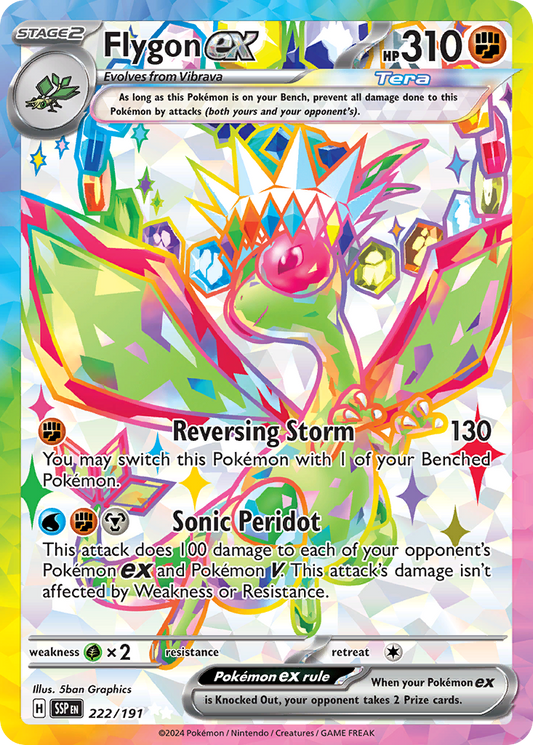 Flygon ex - Surging Sparks - 222