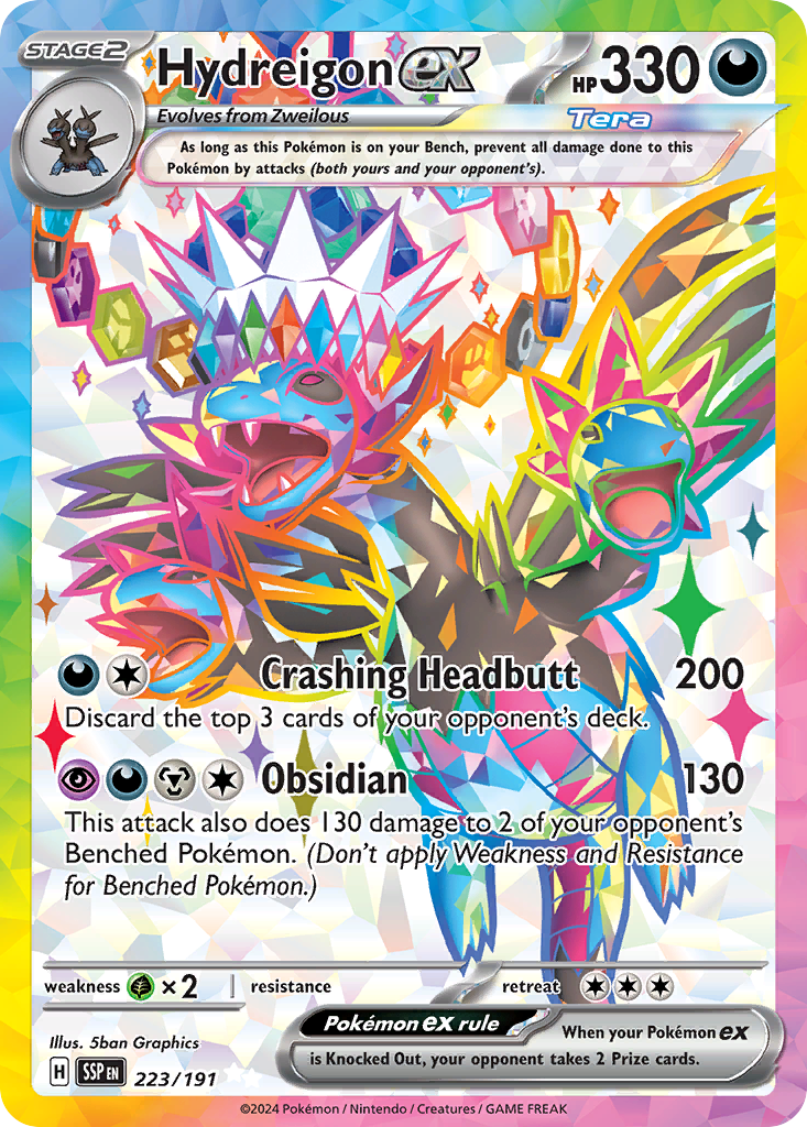 Hydreigon ex - Surging Sparks - 223