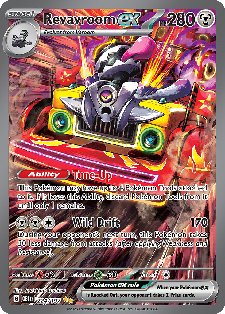 Revavroom ex - Obsidian Flames - 224