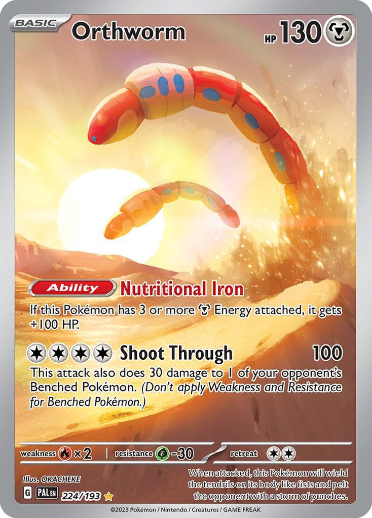 Orthworm - Paldea Evolved - 224