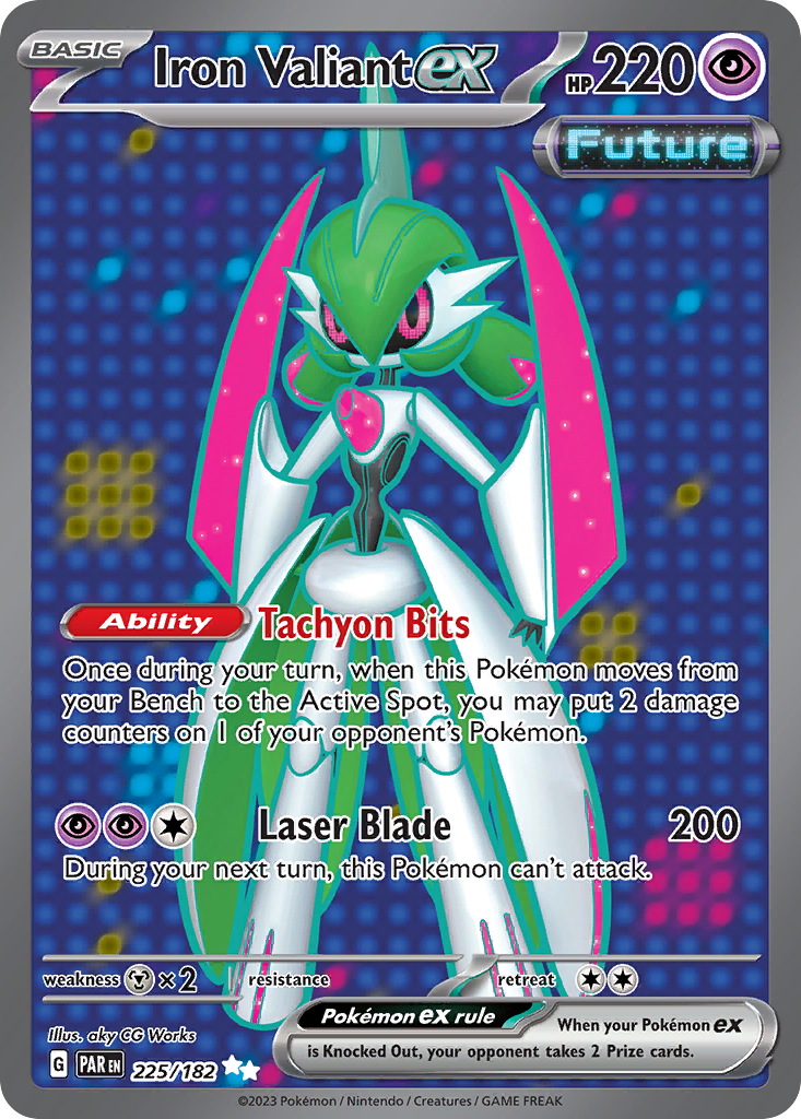 Iron Valiant ex - Paradox Rift - 225